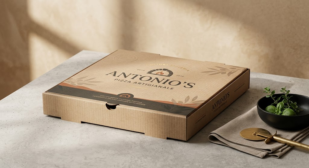 Baskılı Pizza Kutusu