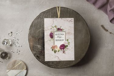 Wedding Düğün Davetiyesi 8430
