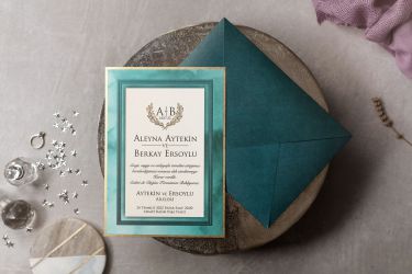 Wedding Düğün Davetiyesi 8443