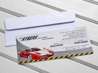 Aras Sünnet Davetiyesi 4944