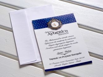Aras Sünnet Davetiyesi 5007